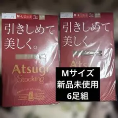 Atsugi ストッキング M-L 6足組