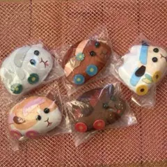 プイプイモルカー　5体セット(アビー　シロモ　チョコ　ポテト　テディ)