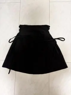 evelyn エブリンブラック ミニスカート リボン