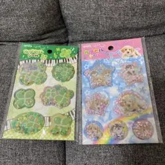 カプセルシール ぷっくりシール シャカシャカシール 平成女児