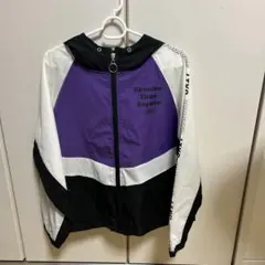 Lovetoxic フード付きジャケット 紫/黒/白