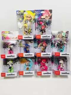 新品　未開封　アミーボ  amiibo 10点セット