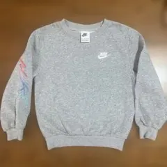 NIKE★トレーナー裏起毛／グレー ジュニアxs 130