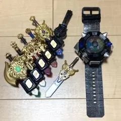 DX妖怪ウォッチオーガ 妖聖剣7本 ホルダー アークセット - メルカリ