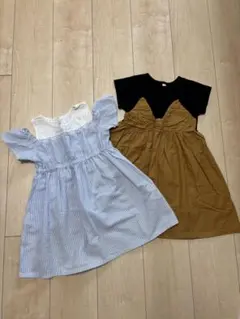 ワンピース　2枚セット　110 petit main