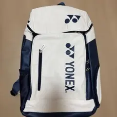 YONEX ラケットバックパック ホワイト×ネイビー