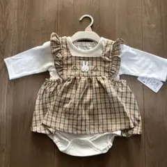 【新品・タグ付き】ミッフィー ロンパース 70サイズ