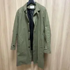 URBAN RESEARCH DOORS ステンカラーコート オリーブ M