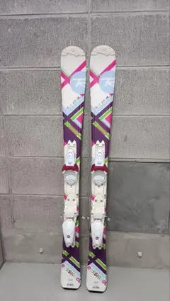 【美品】ロシニョール ピンク スキー板 98cm ホワイトバインディング ROSSIGNOL ロシニョール スキー板 キッズ ジュニア 2026 SUPER VIRAGE