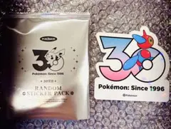 韓国限定 ポケモン ランダムステッカー 30周年 ポップアップ