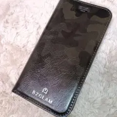 新品iPhone6s/6専用アーミー迷彩手帳型カバー合皮ケース