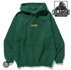 エクストララージ X-large フーディー グリーン