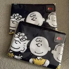 新品未使用　2枚セット　スヌーピー　フェイスタオル　デイリータオル
