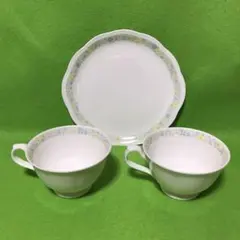 ノリタケ　カップ&プレート　3点セット