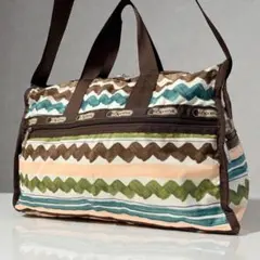 美品 レスポートサック ボストンバッグ カラフル ナイロン ウィークエンダー