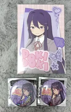 ドキドキ文芸部 東京タワー 缶バッジ ユリ 4点 ドキドキ文芸部 東京タワー 缶バッジ ユリ 4点 - メルカリ