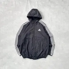 adidas アディカラー クラシック ロックアップ ウインドブレーカー 黒 