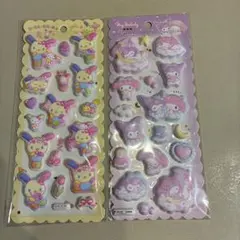 すもちもちマシュマロシール　マイメロ&うさはな