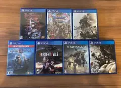 PS4 ソフト　7枚セット