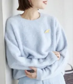 【美品✨】SLOBE IENA ふわふわ　カシミヤ100% ニットプルオーバー 美品✨】SLOBE IENA ふわふわ カシミヤ100% ニットプルオーバー