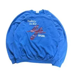 90s Hanes スウェット　USA製　プリント　ラグラン　ヴィンテージ7Aa