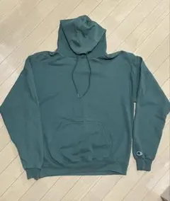 Champion チャンピオン　フード付きパーカー グリーン