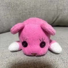平成レトロ ポストペット ぬいぐるみ ピンク モモ