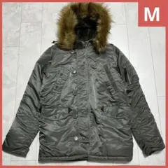 アルファインダストリー N-3B フライトジャケット ファー付きフード