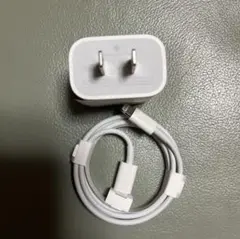 【新品未使用】Apple純正20W充電器タイプC-ライトニングケーブルセット