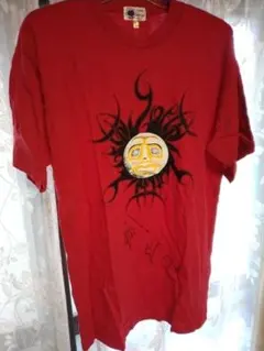 全日本プロレス 太陽ケア Tシャツ 渕正信 選手 サイン付き 未使用サイズL