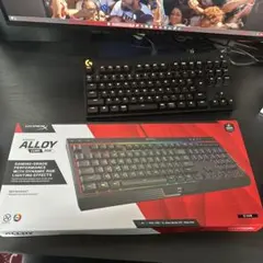 HYPERX Alloy core RGB キーボード本体