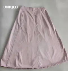 UNIQLO コットンフレアミディスカート