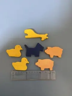 ドイツ　動物の積み木　6個 NO.1
