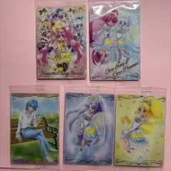【5枚】プリキュアウエハース11 ハピネスチャージプリキュア SSR入り
