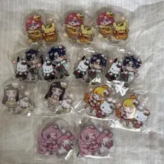 ひみつのアイプリ×サンリオキャラクターズ アクリルキーホルダー 13点