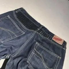 Subliety サブサエティー "Piramidスタッズ" インディゴ デニム