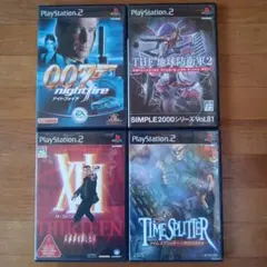 PS2のソフト4本