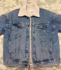 デニムフリースジャケット