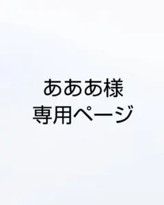 ★あああ様専用ページ★