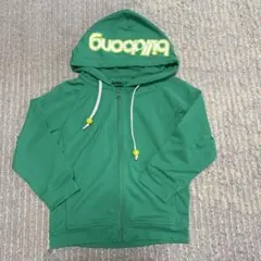 billabong フード付きラッシュガード 緑