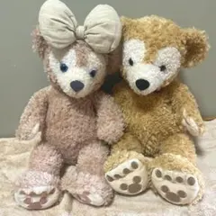 ダッフィー　シェリーメイ　ぬいぐるみ　人形　sサイズ　可愛い　抱っこ　こども