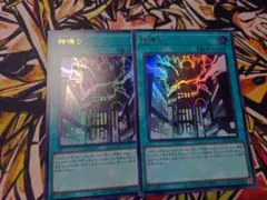 【遊戯王】神鳴り　２枚セット