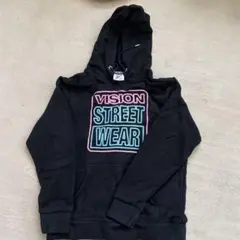 VISION STREET WEAR ブラック パーカー M