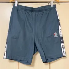 Reebok CLASSIC リーボック　ジャージハーフパンツ　トラックパンツ