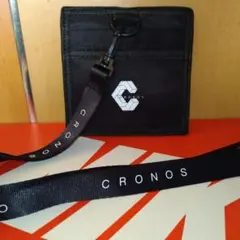 【CRONOS 】【神レア】【超ビッグロゴパスケース】【BLACK×WHITE】
