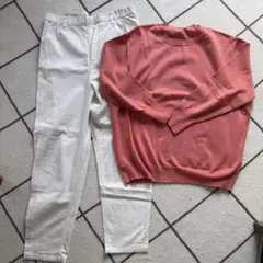 北欧暮らしの道具店　ペグパンツ、ニット