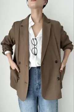 Lugnoncure⭐︎Wブレストテーラードジャケット