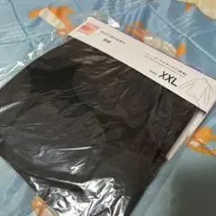 新品【XXL】黒ドットUNIQLO マリメッコ　ヒートテック　タートルネックT