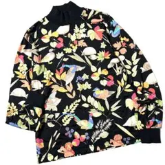 美品✨マメクロゴウチ 18AW Floral Lame Printed Tops mame kurogouchi Floral Lame Printed Tops - メルカリ