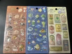 【正規品】BGM きゅるるんシール 喫茶アラモード 3点セット